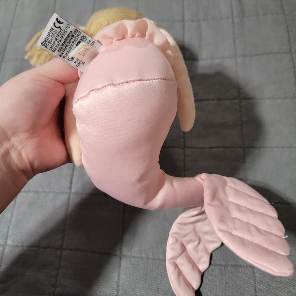 Jellycat Millie Shellebelle 14" Mermaid Plush Doll London Pink Blonde Beanbag - Picture 5 of 7
